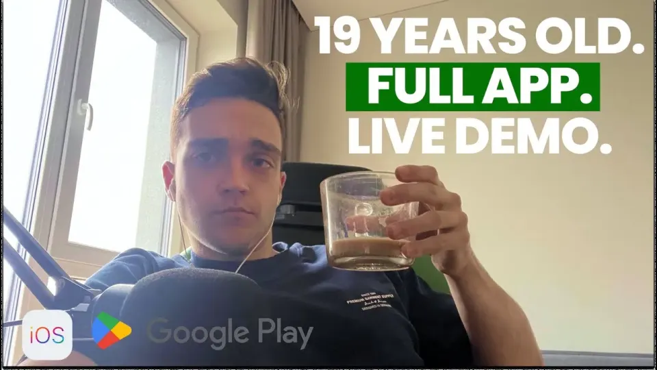 19 Years Old. Zero Coding Experience. Full App in Three Days.